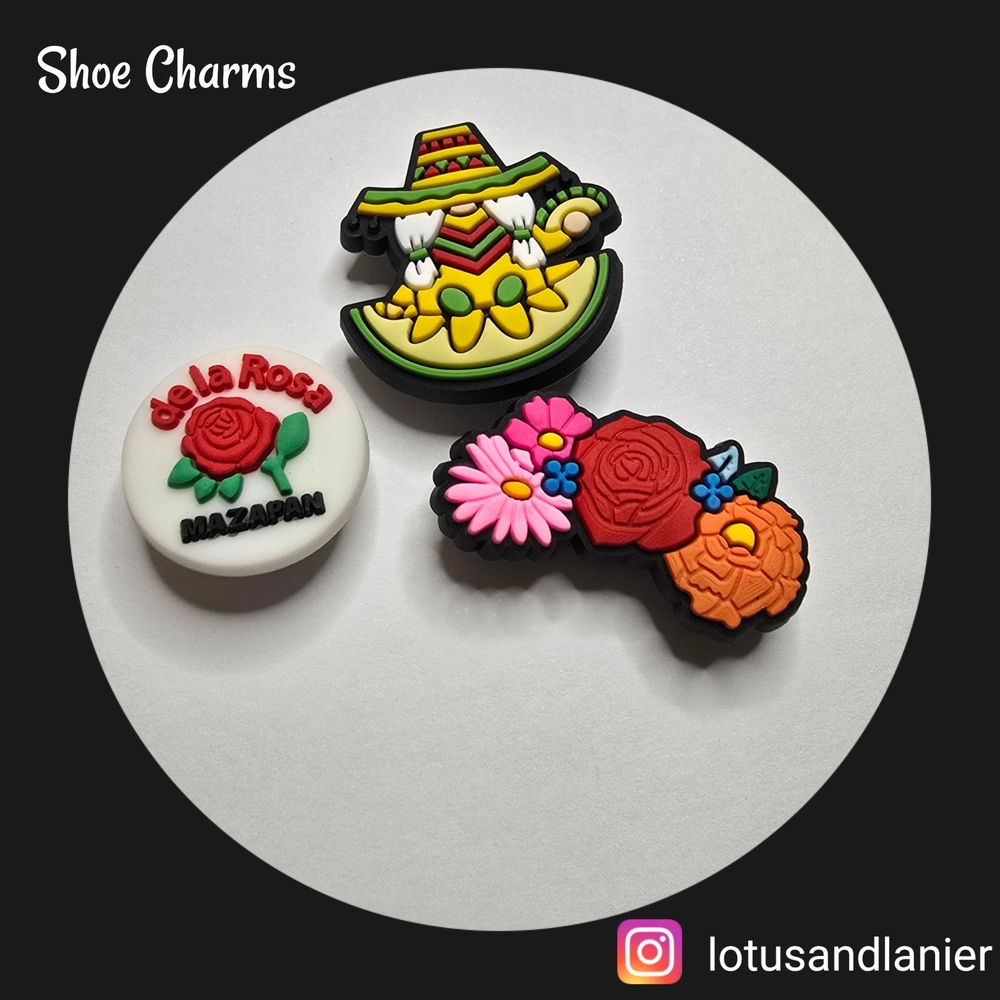 Shoe Charms Fiesta Set Of 3